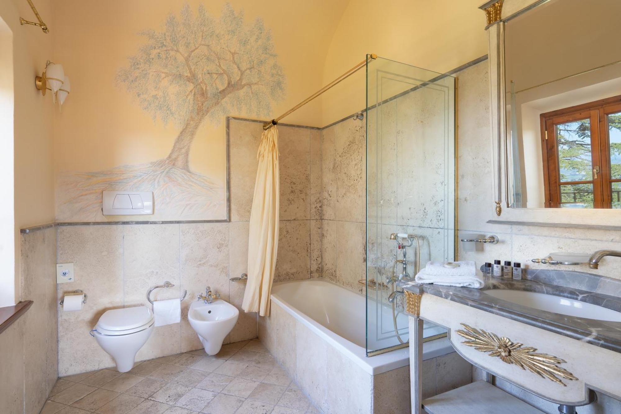 Relais Villa Bianca Gambassi Terme Kültér fotó